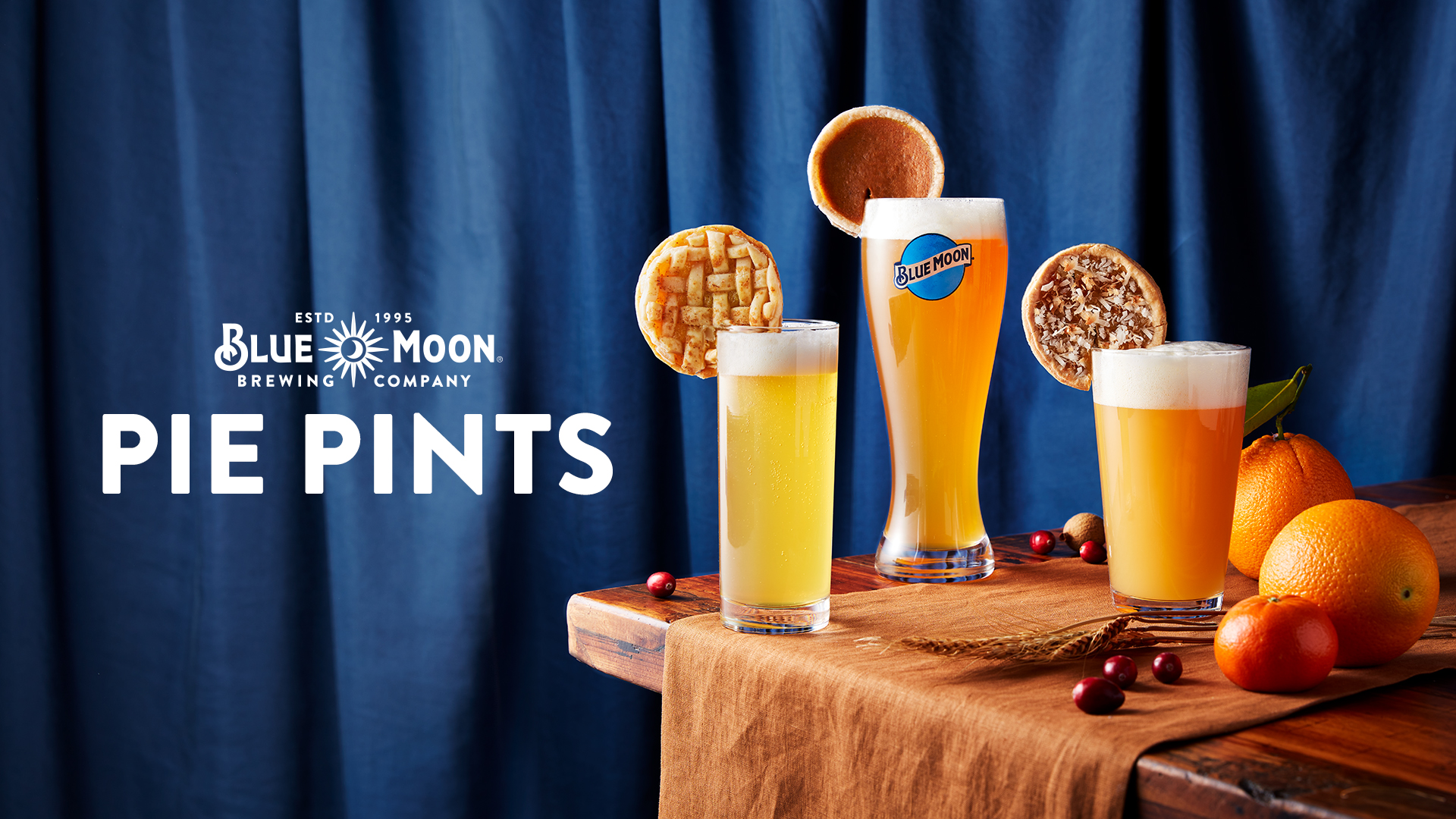 Blue Moon Brewing Co.’s tiny Pie Pints connect flavor and fun for